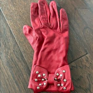 MICHAEL Michael Kors Accessories - Red leather Michael Kors gloves size 7 used MICHAEL Michael Kors Accessories - Red leather Michael Kors gloves size 7 used